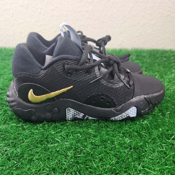 Nike PG 6 'Black Metallic Gold' Men's Sz 5 Women's 6.5 DC1974-005 NWOB - Picture 2 of 9